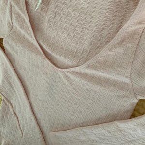 Anthropologie long sleeve shirt dusty rose